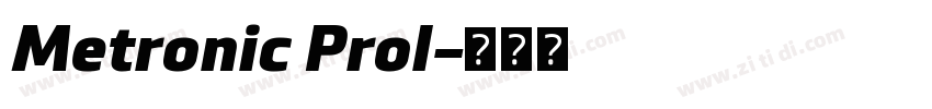 Metronic Prol字体转换